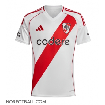 Billige Fotballdrakt River Plate Replika Hjemmedrakt 2024-25 Kortermet